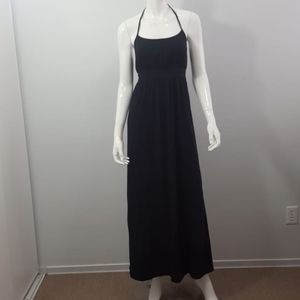 Gap Body Spaghetti Tie Back Halter Dress Size XL